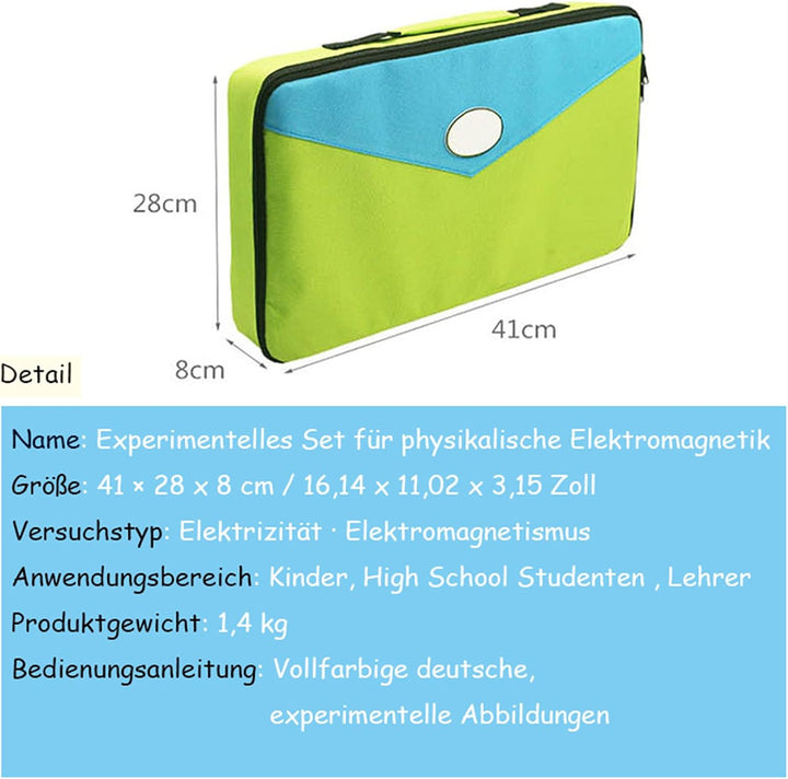 Physik Experimentierkästen STEM Elektronik Baukasten für Kinder,Elektrizität und Magnetismus Experim