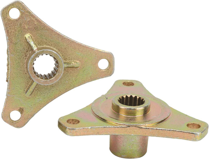 2Pcs 17T Spline Hinterrad Achsnabe Stahllegierung Fit für Quad Bike ATV Go Kart 50cc 110cc