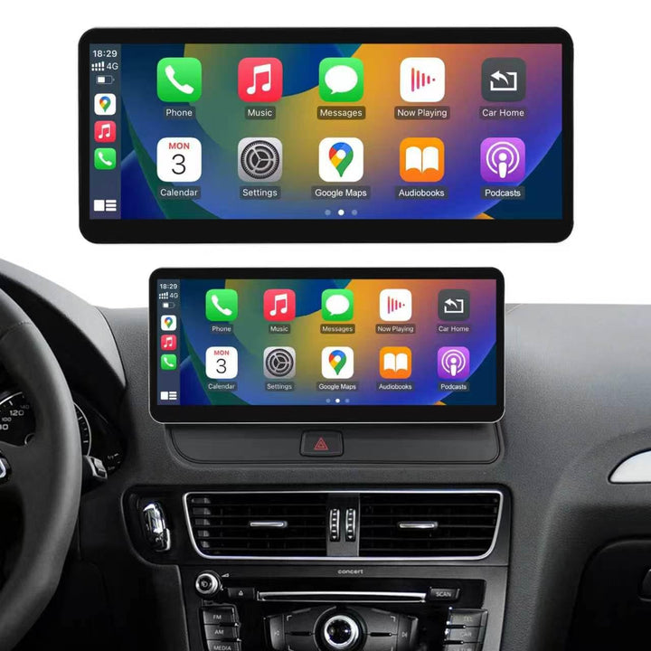 Road Top 12,3 Zoll Autoradio Drahtlos CarPlay Touchscreen für Audi Q5 2009-2017 Jahr mit 2GMMI, Auto
