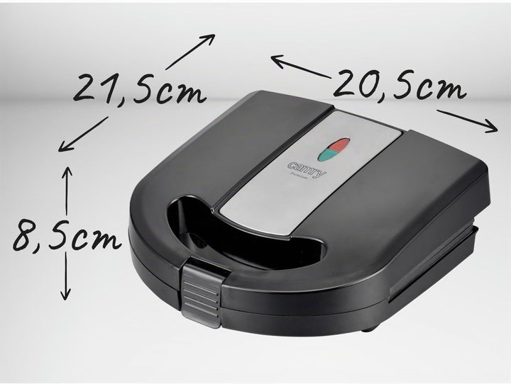 CAMRY Multifunktionsgerät 3 in 1 Sandwichmaker, Sandwichtoaster, Kontaktgrill, Oreschki Maker, Nussm