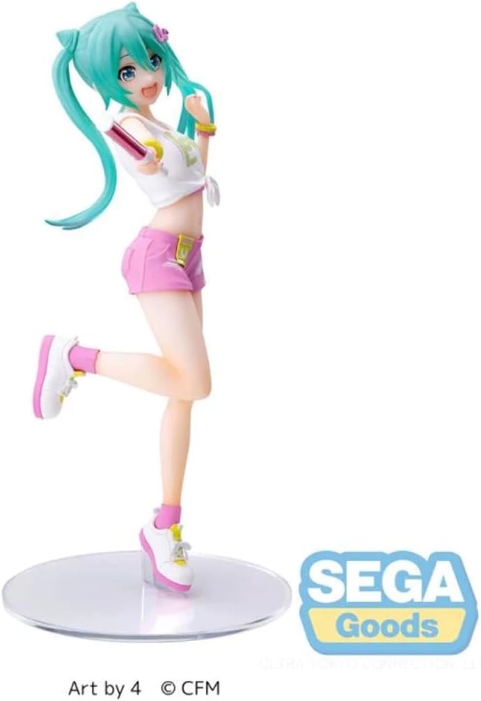 SEGA GOODS Hatsune Miku – Hatsune Miku Live Cheering – Figur Luminasta 20 cm