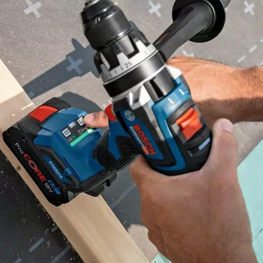 Bosch Professional 18V System BITURBO Akku Bohrschrauber GSR 18V-150 C (maximales Drehmoment von 150