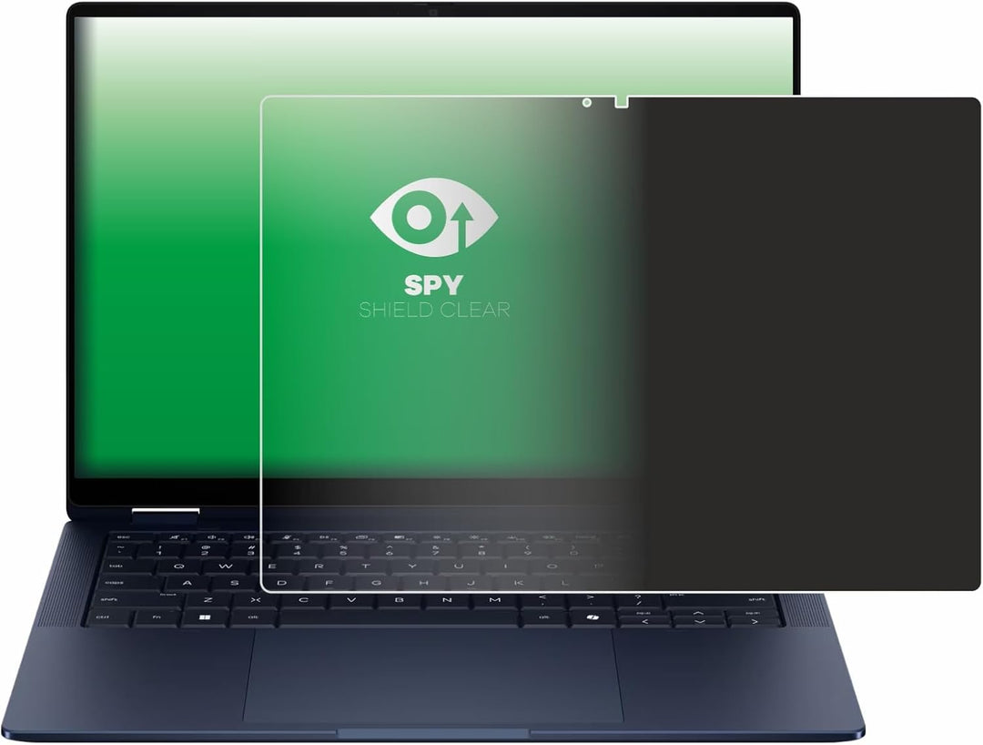 upscreen Anti-Spy Blickschutzfolie für HP EliteBook X Flip G2i 14" Made in Germany, Privacy Screen-F