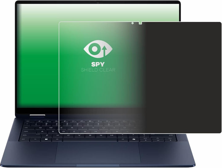 upscreen Anti-Spy Blickschutzfolie für HP EliteBook X Flip G2i 14" Made in Germany, Privacy Screen-F