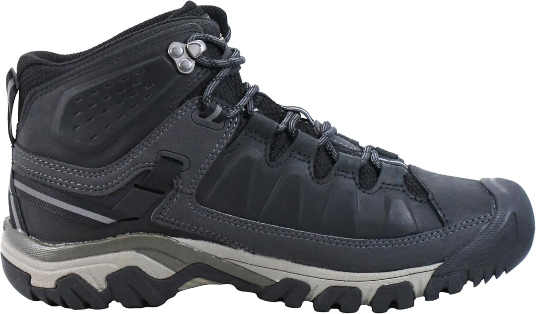 KEEN Herren Targhee 3 Mid Waterproof Wanderstiefel 42 EU Weit Schwarz Brindle