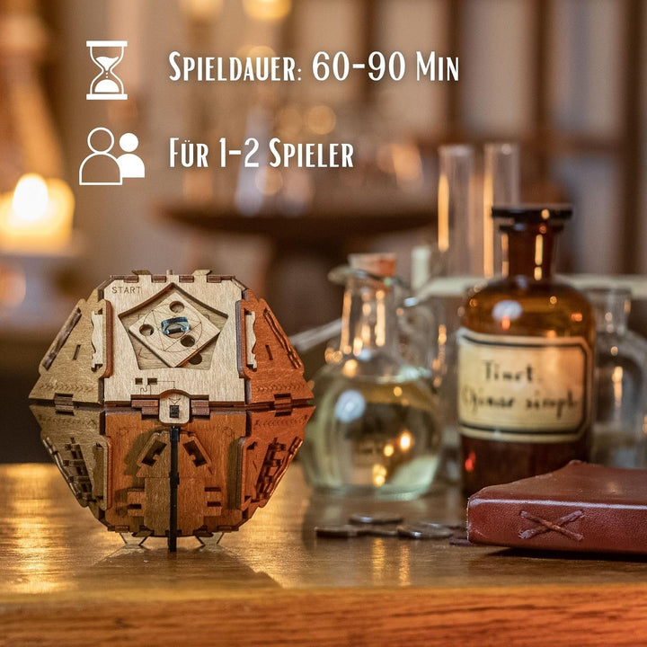 PUZZLE POTATO Stein der Weisen - Escape Room Spiel - Puzzle Box - Knobelspiel für Erwachsene - Rätse