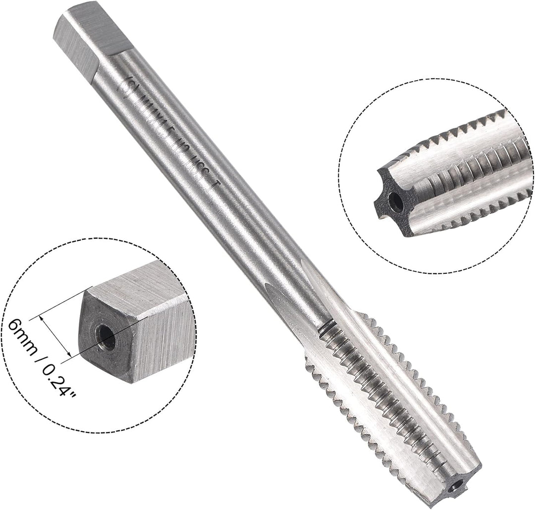 sourcing map Gewindebohrer M11 x 1,5mm Gewindebohrer mit Legierungswerkzeug M11 x 1.5mm, M11 x 1.5mm