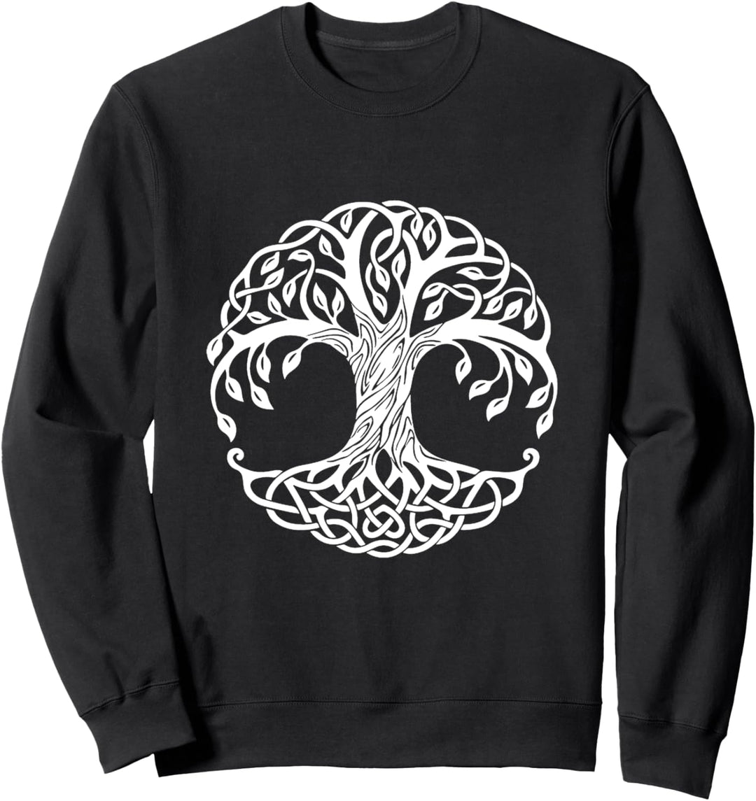 Yggdrasil Lebensbaum Baum des Lebens Wikinger Baum Sweatshirt