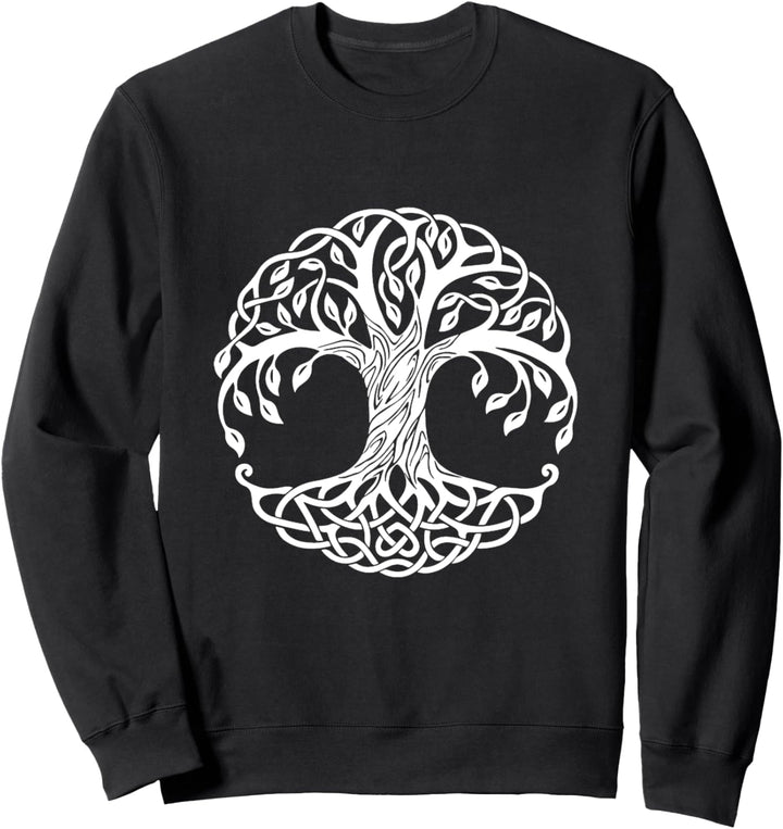 Yggdrasil Lebensbaum Baum des Lebens Wikinger Baum Sweatshirt