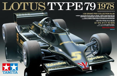 TAMIYA 300020060 Lotus Typ 79 1978 Automodell Bausatz 1:20, Mittel