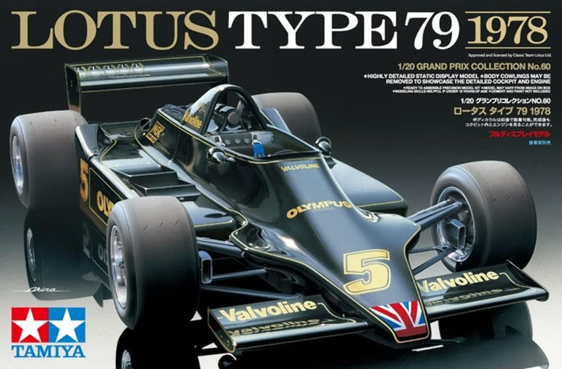 TAMIYA 300020060 Lotus Typ 79 1978 Automodell Bausatz 1:20, Mittel