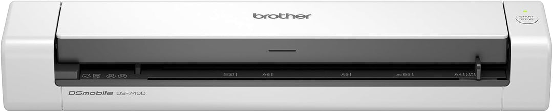 Brother DS-740 Mobiler Scanner | A4 | Vorder- und Rückseite | USB-Netzteil | 15 ppm | Farbe | Schwar