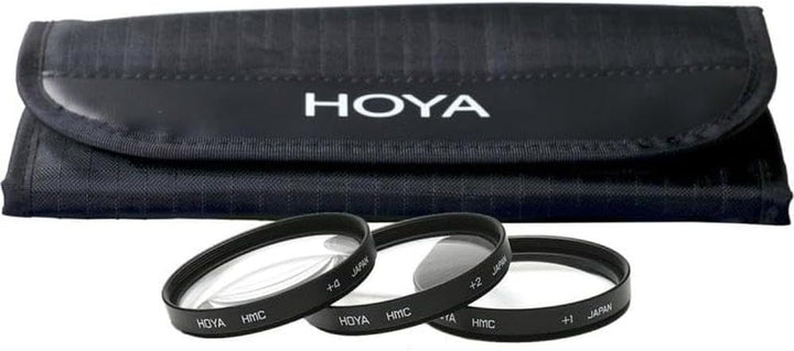 Hoya NAHLINSE SET2 (+1 +2 +4) Close-up Kit schwarz 72 mm, 72 mm