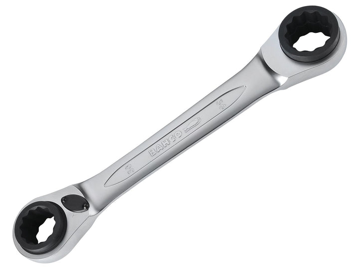 Bahco BHS4RM-30-36 Umschaltbarer Ratschenschlüssel, 30 x 32 x 34 x 36 mm 30 x 32 x 34 x 36 mm, 30 x