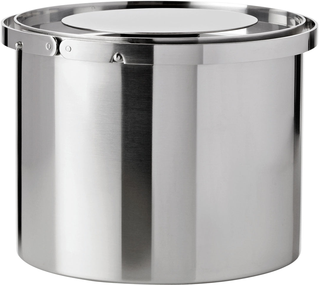 Stelton Eiseimer/Eiskühler Edelstahl, Designed by Arne Jacobsen, cylinda line, 2.5l