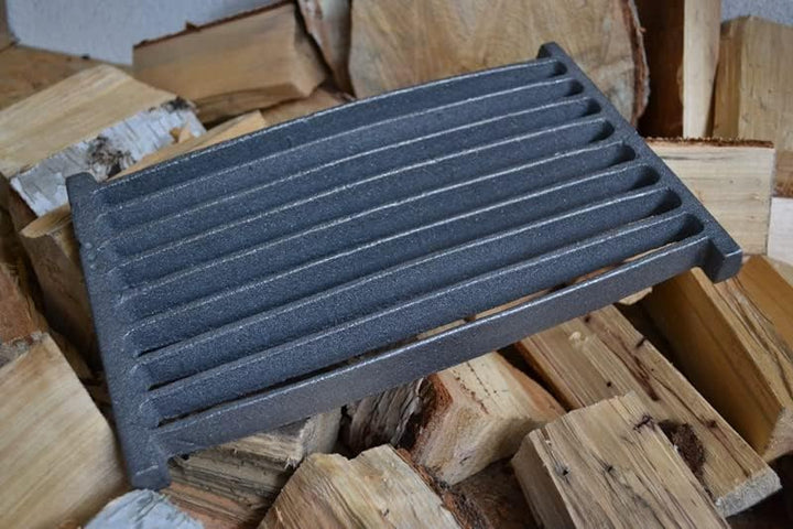 SEZAM 33 x 20,5 cm Gussrost Ofenrost Ascherost Kaminrost passend Kaminofen Tafelrost Rost Ofengitter