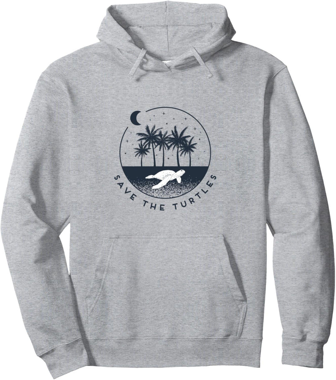 Save The Turtles Pullover Hoodie