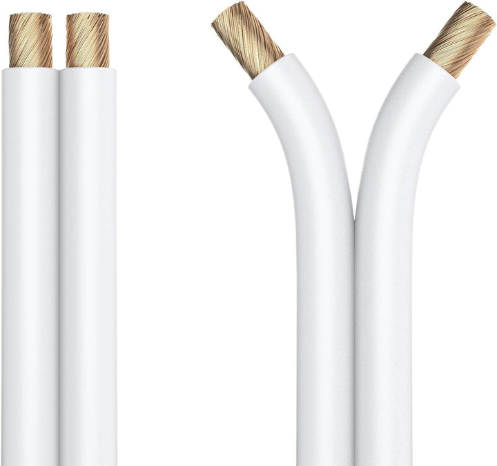PureLink Lautsprecherkabel OFC 2 x 2,50mm² (0,20mm), 50,0m, weiss 50,0m 2 x 2,50mm² (0,20mm) weiss,