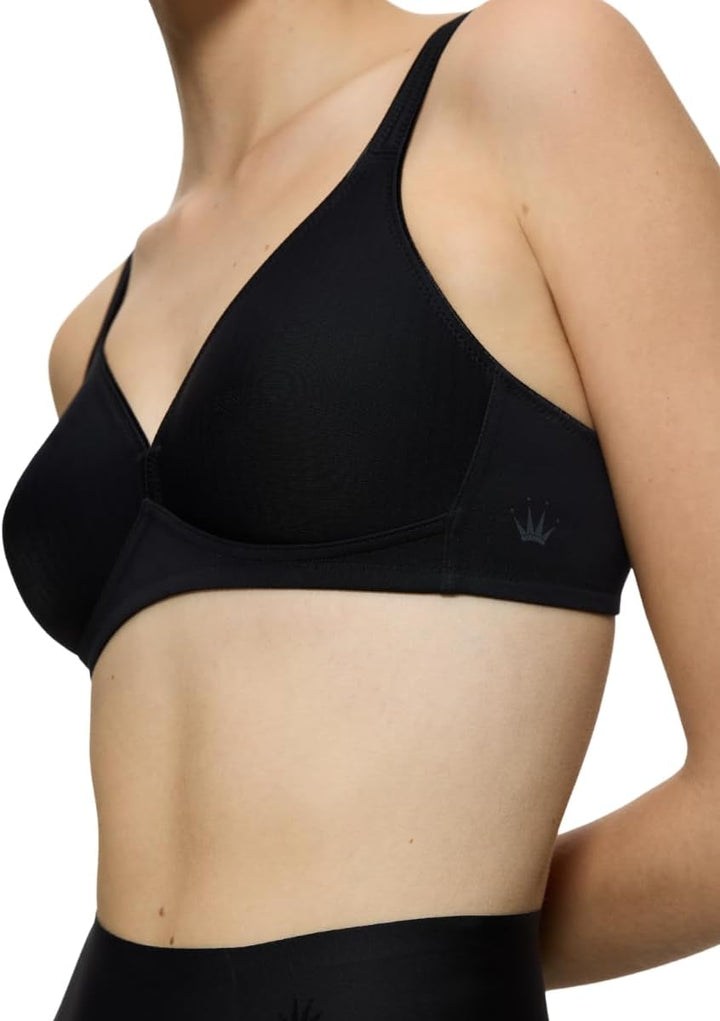 Triumph Damen Modern Soft+Cotton N 70A Schwarz, 70A Schwarz