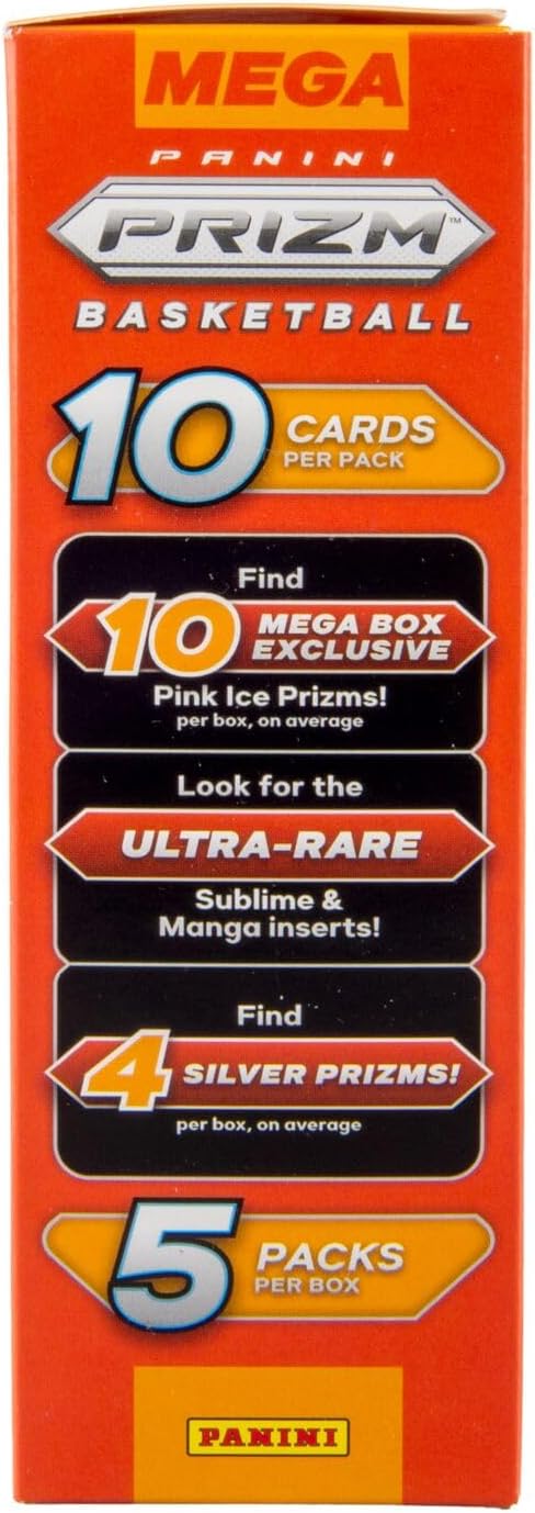 2024-25 Panini NBA-PRIZM, Basketball-Sammelkarten, Mega-Box