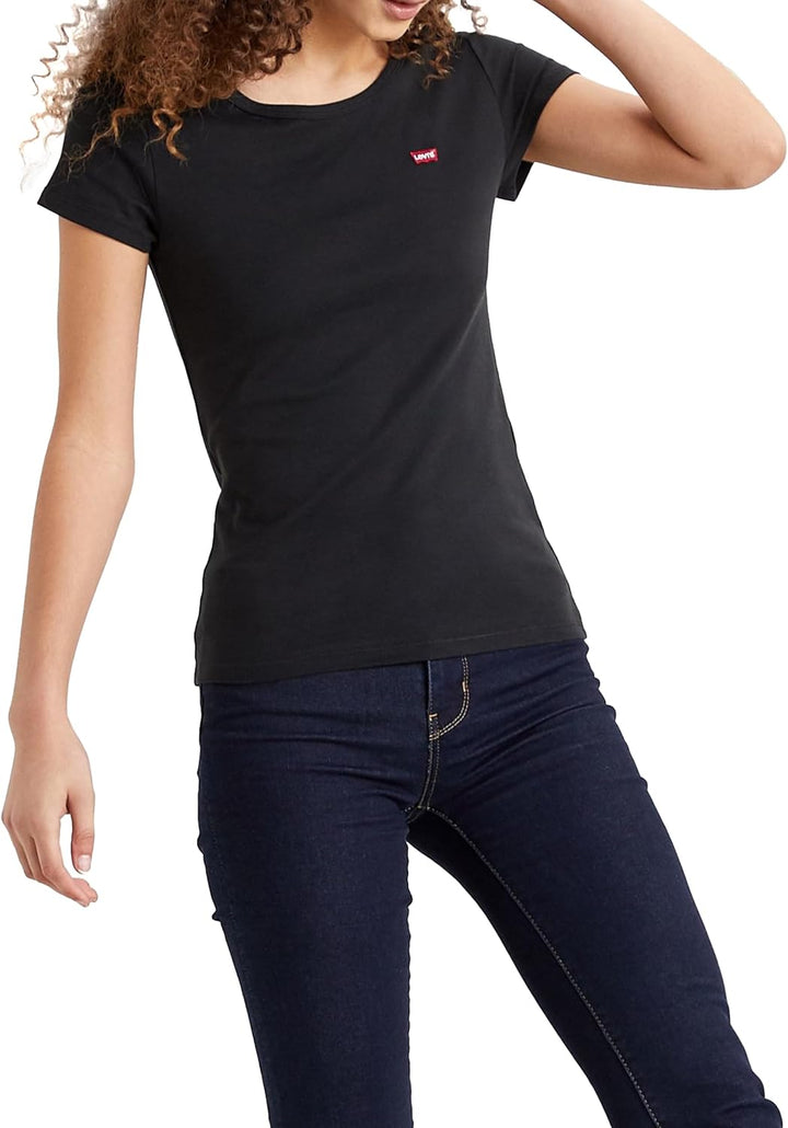 Levi's Damen 2-Pack Tee T-Shirt, Mineral B