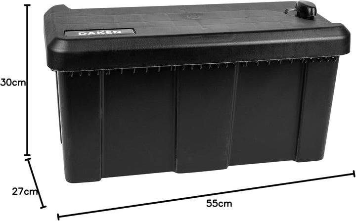 LAS 11790 Anhänger-Deichselbox, abschliessbar, 23 L Volumen