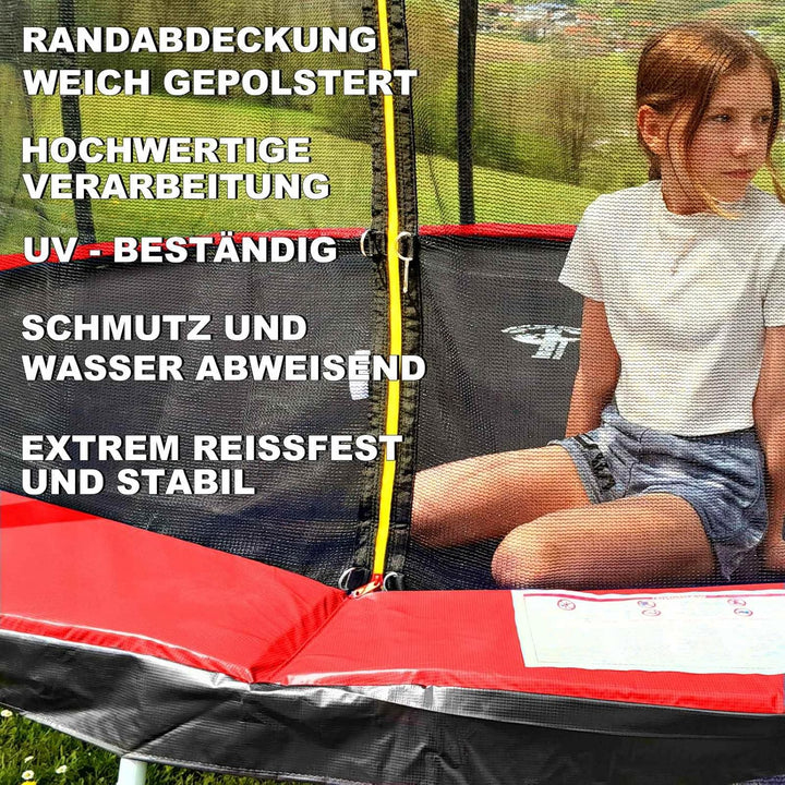 Baunsal® Trampolin Randabdeckung Ø 183 244 250 275 300 305 335 366 370 396 400 427 430 457 460 487 4