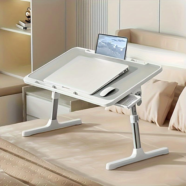 Betttisch höhenverstellbar, Laptoptisch, 4st000000änder, PAD Ständet, Laptop Betttisch Klappbar, für