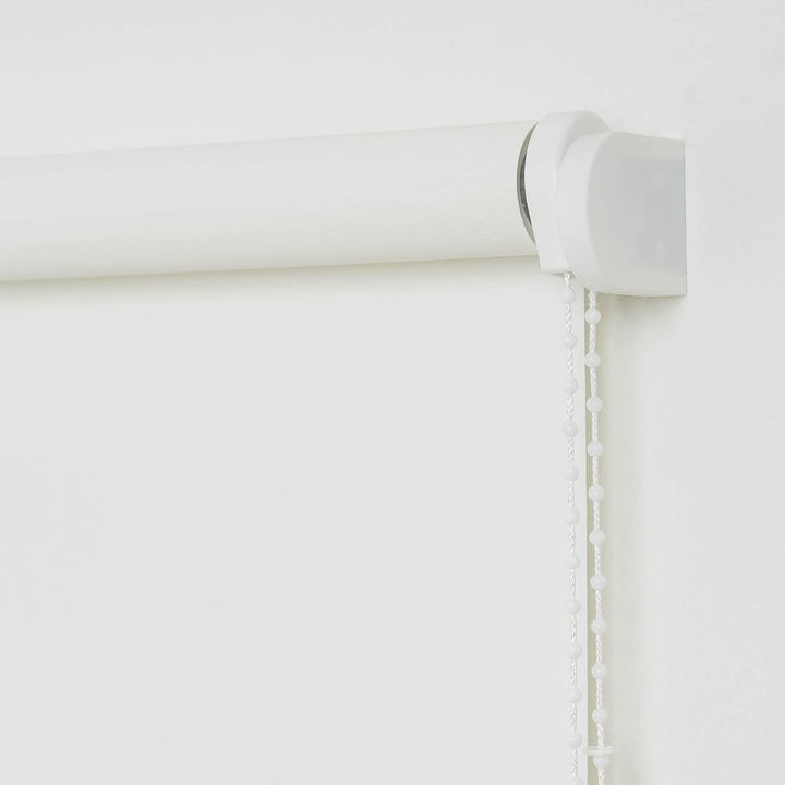 Liedeco® Rollo, Fenster Rollo, Kettenzug-Rollo / 162 x 180 cm (Breite x Höhe), weiss / lichtdurchläs