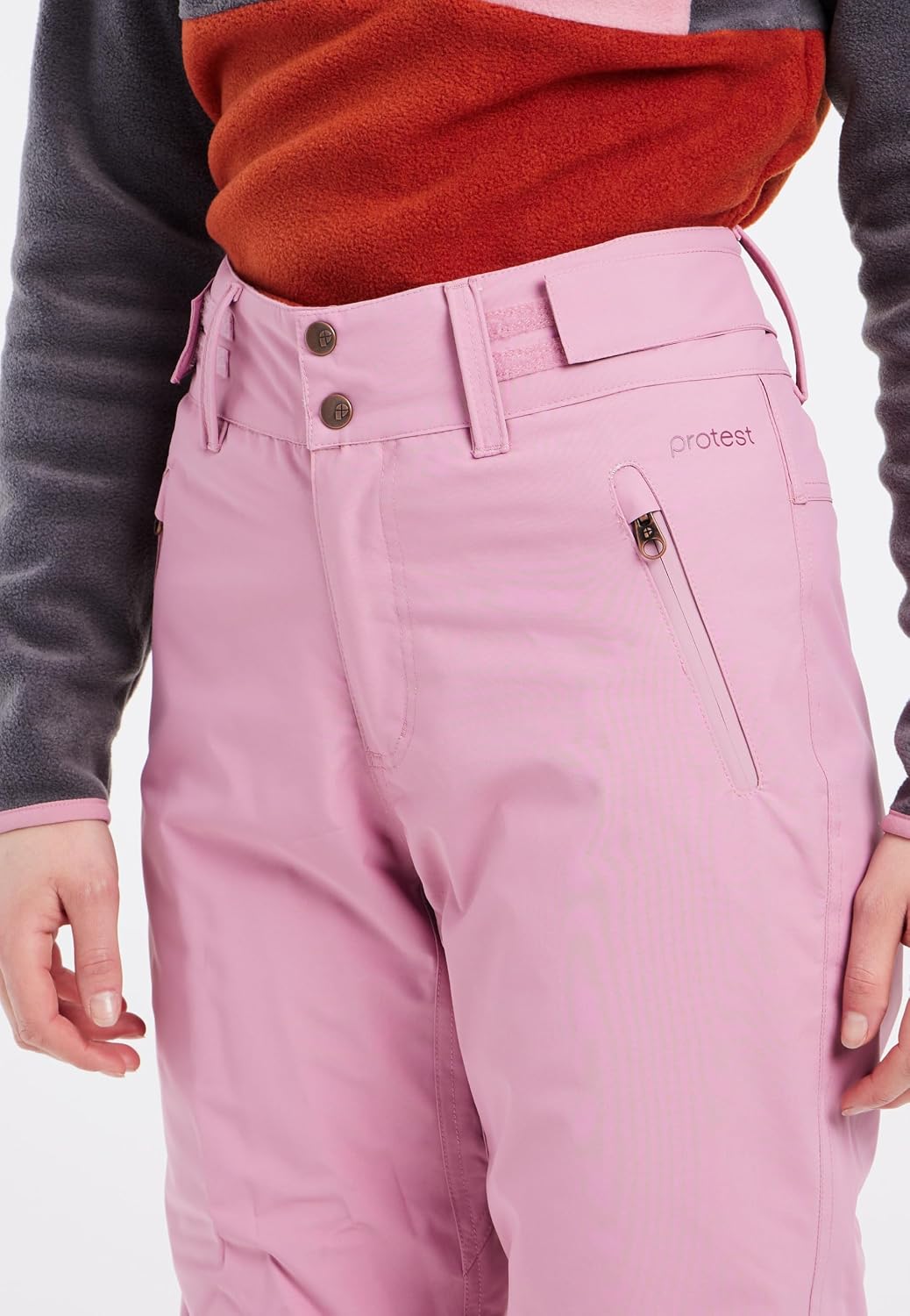 Protest Damen Ski- Und Snowboardhose Cinnamon XS Cameo Pink, XS Cameo Pink