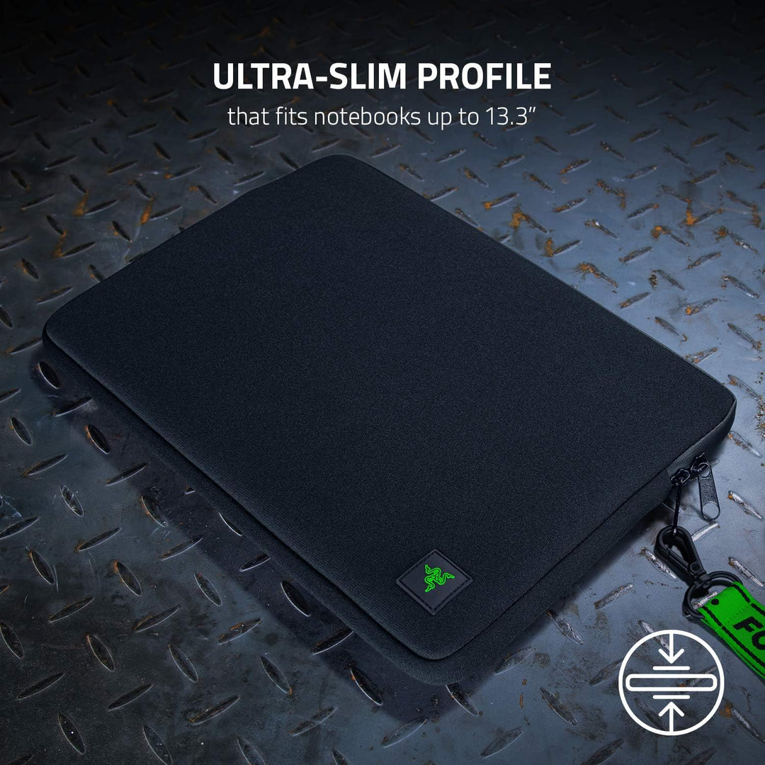 Razer Laptophülle aus Neopren, 33 cm (13 Zoll), Kratz- und wasserabweisend, gepolstertes Innenfutter