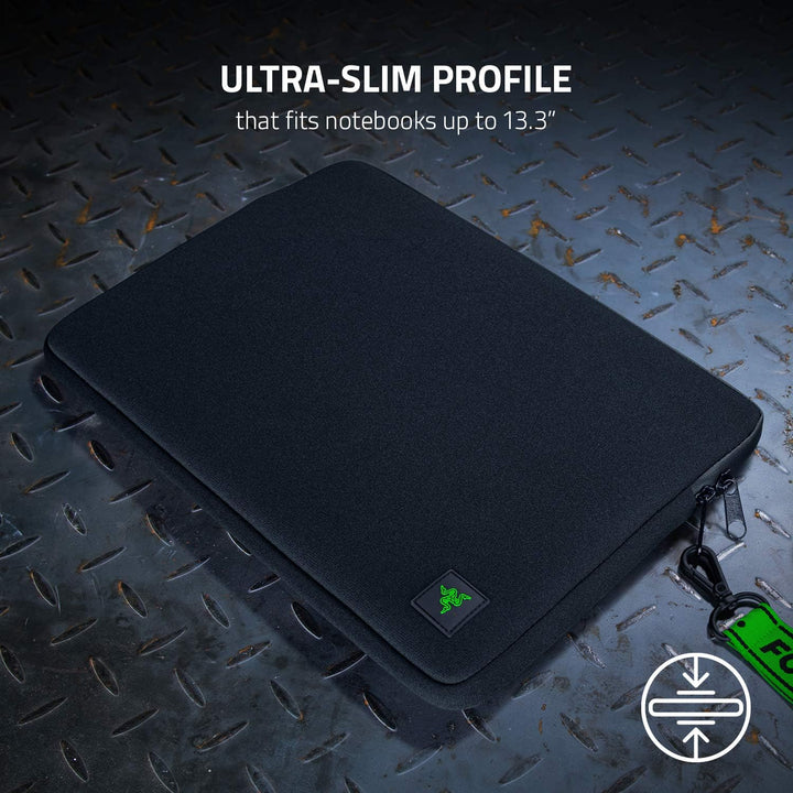 Razer Laptophülle aus Neopren, 33 cm (13 Zoll), Kratz- und wasserabweisend, gepolstertes Innenfutter