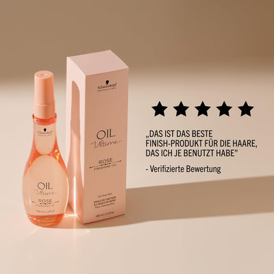 Schwarzkopf Oil Ultime Rose Finishing Oil 100 Ml - 100 ml Ros 100 ml (1er Pack), Ros 100 ml (1er Pac
