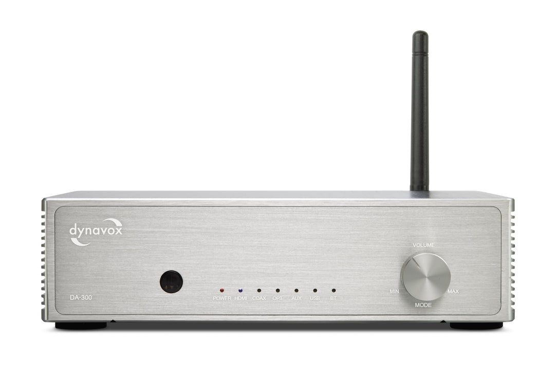 Dynavox DA-300 HiFi Verstärker, kompakter Class-D Stereo-Digitalverstärker mit HDMI ARC, BT 5.0, USB