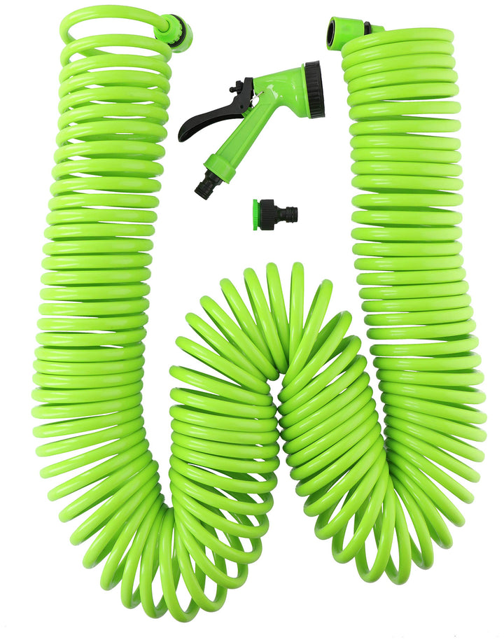 Kinzo 2822875 Set 30 mit Brauseschlauch Spirale mit 5 Funktionen, Anschluss Wasserhahn 1/2 Zoll Mehr