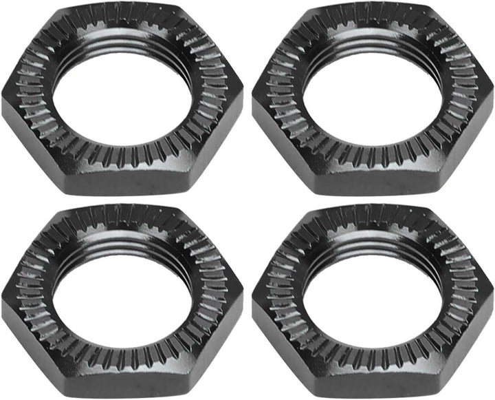 Alomejor 4 Stück Radnabenverlängerung RC 17 mm Sechskant 23 mm Radverlängerungsadapter Sechskantschr