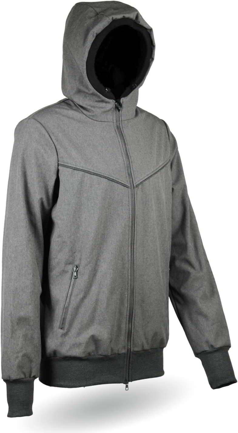 Viva la Mama - Männerjacke zum Babytragen aus Softshell - Explorer S Anthrazit, S Anthrazit