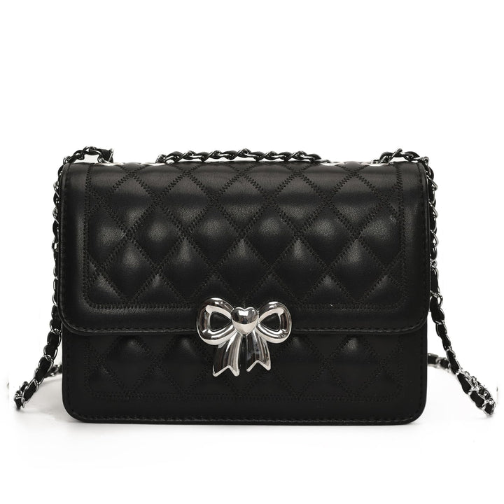 Travistar Damen Umhängetasche Kleine - Kette Schulterriemen Crossbody Bag - Lingge Tasche Schulterta