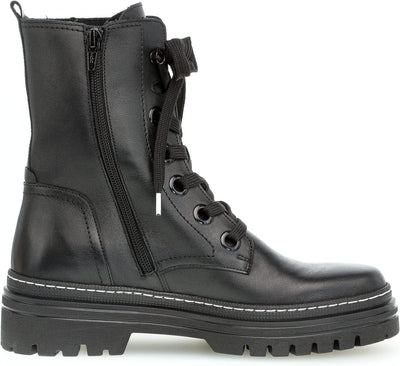 Gabor Damen Biker Boots, Frauen Stiefeletten,Wechselfussbett,uebergangsschuhe,uebergangsstiefel,moto