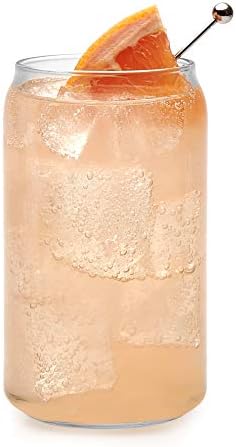 Libbey Klassische Dosengläser, 473 ml, 4 Stück Clear, Clear