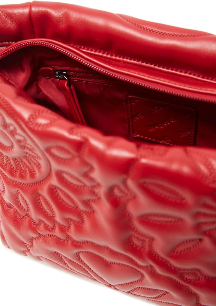 Desigual Womens BOLS Big Amber Across Body Bag, Red