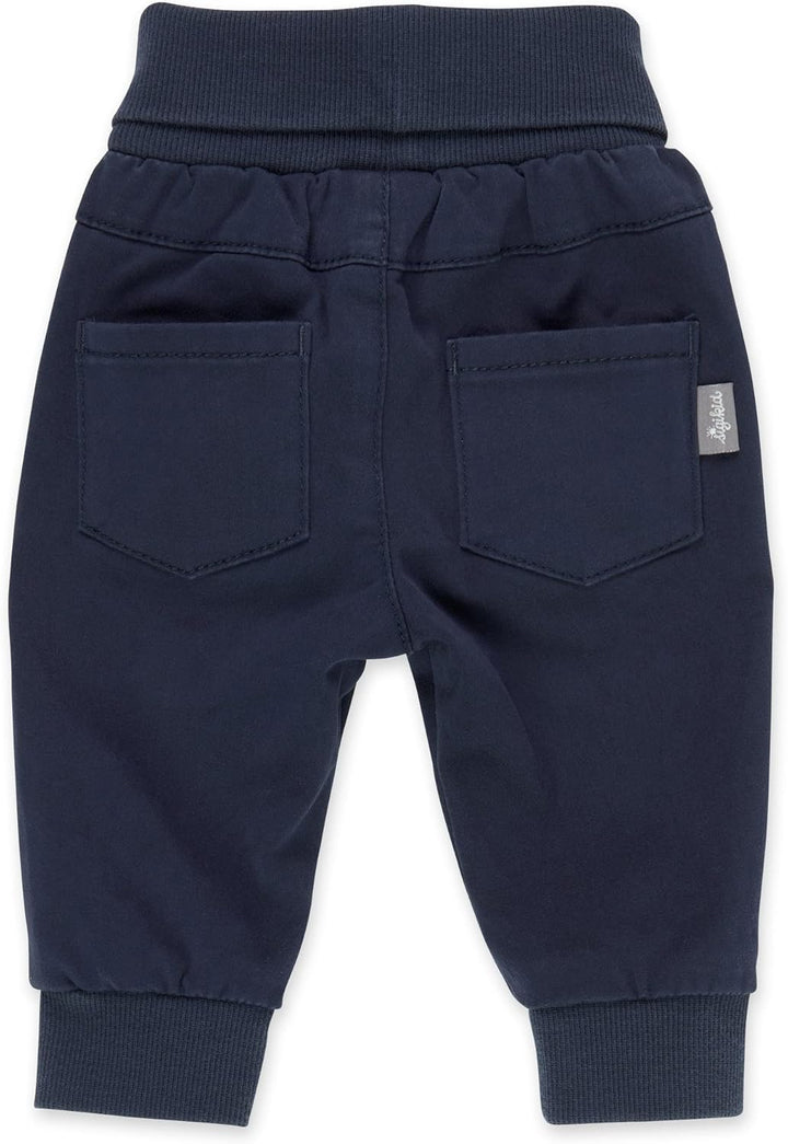 Sigikid Baby-Jungen Freizeithose 62 Dunkelblau, 62 Dunkelblau