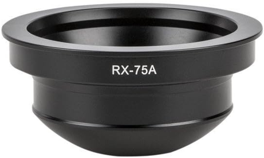 Sirui RX-75A Adapterhalbschale Durchmesser 75 mm für RX-Serie schwarz 75mm Halbschale, 75mm Halbscha