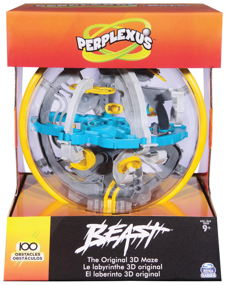 Spin Master Games Perplexus Beast, 3D-Kugellabyrinth mit 100 Hindernissen - für fingerfertige Perple