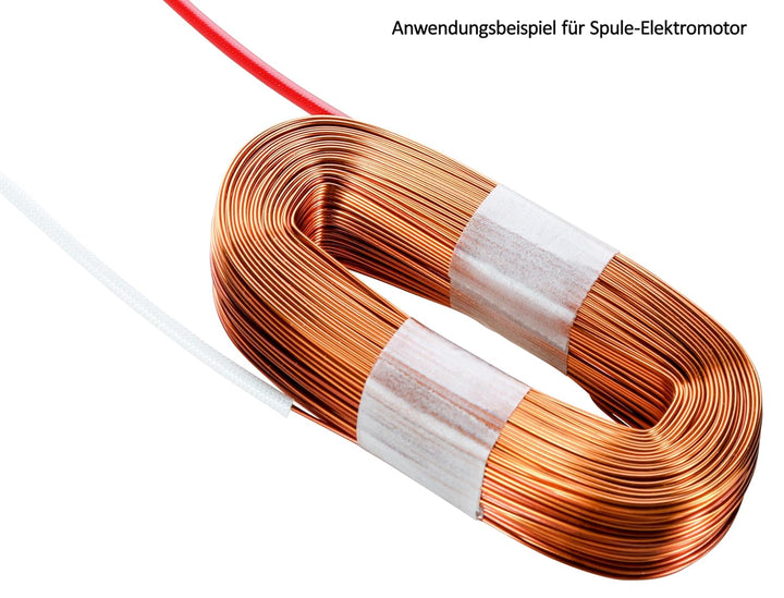 Kupferlackdraht W210 Ø 0,45 mm 500 g CU Lackdraht Grad 2 CUL Kupferdraht Gewicht 500 Gramm Durchmess