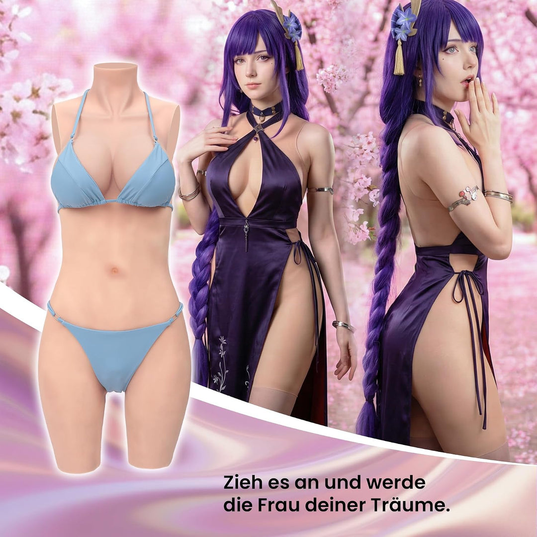 CYOMI Silikon Brüste Brustformen Realistisch Brustplatten Mit Katheter silikon Bodysuit für Crossdre