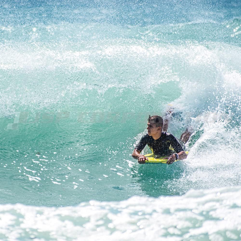 Aztron, ERIS 39 super leichtes und langlebiges Bodyboard für Anfänger, Unisex, Gelb