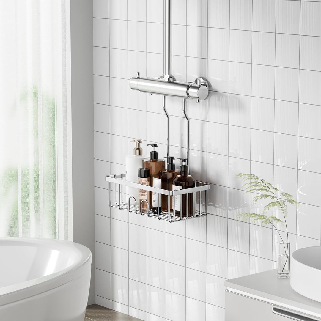 Duschablage Zum Hängen Duschkorb Ohne Bohren Dusche Halterung Bad Regal Shampoo Halterung Für Dusche
