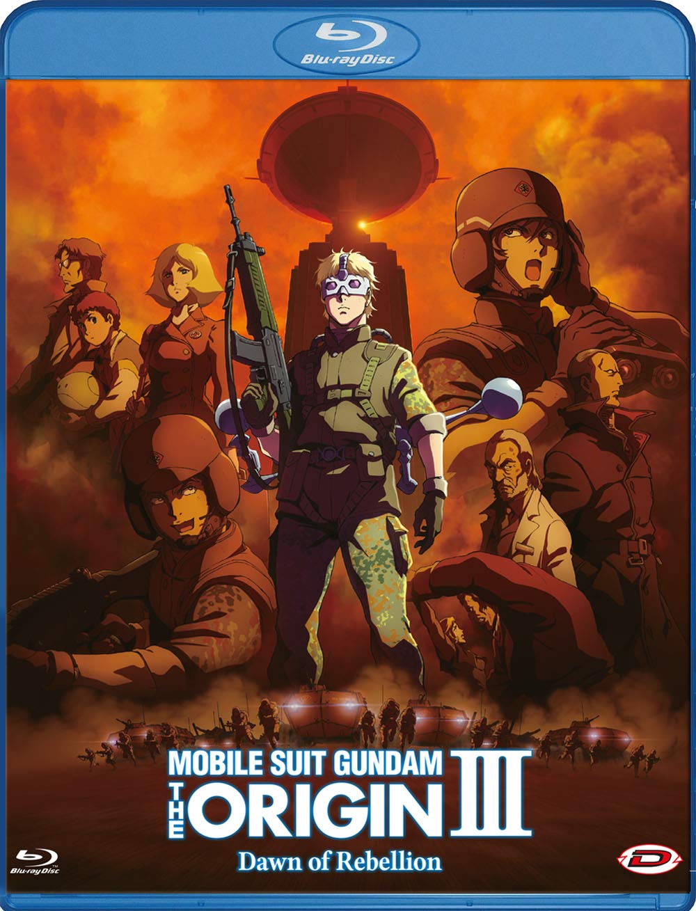 Mobile Suit Gundam The Origin III - Dawn Of Rebellion (1 Blu-ray), Blu-ray