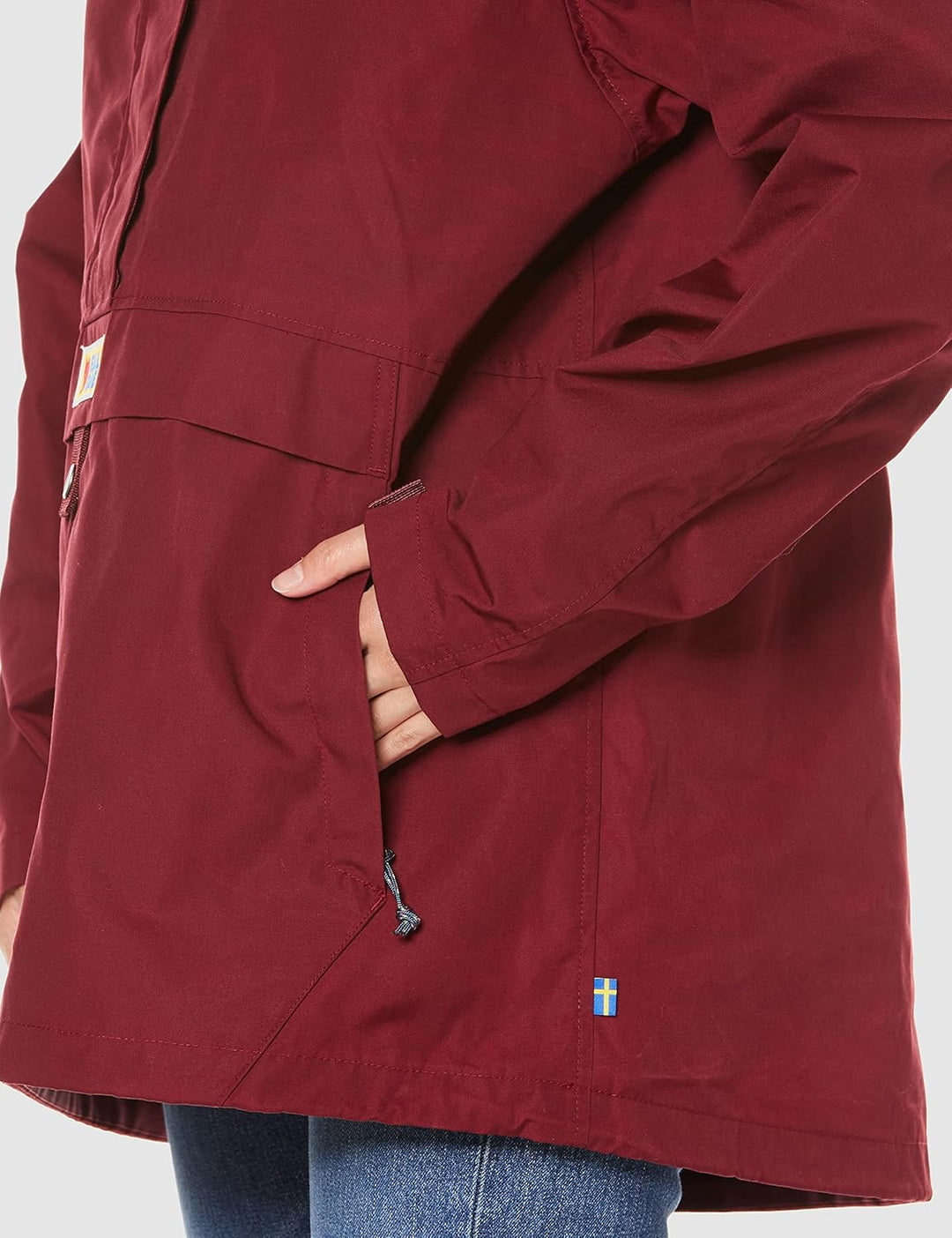 Fjällräven Damen Vardag Anorak W Anorak M Rot, M Rot